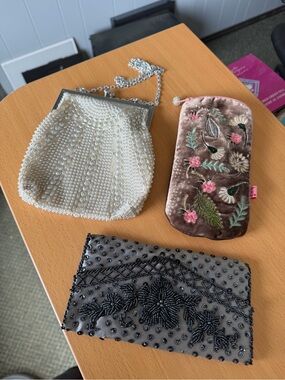 Beaded and Floral Bags